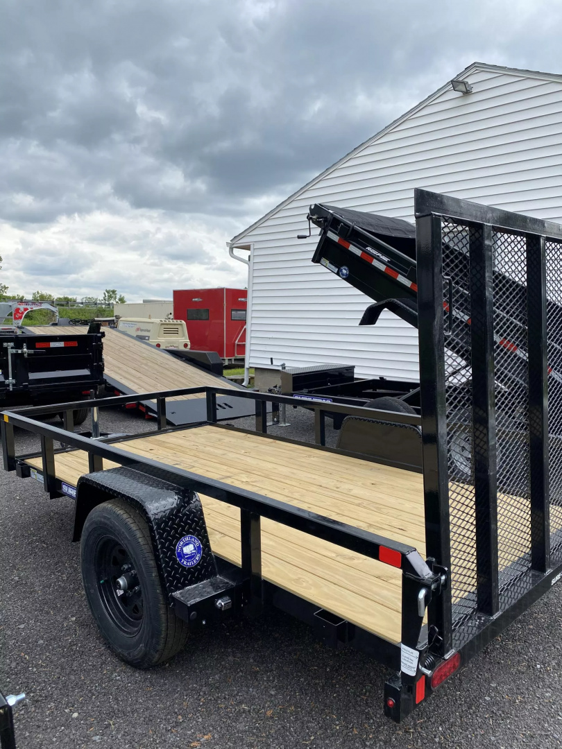 New 2025 Sure-Trac 5X10 Tube Top Utility Trailer
