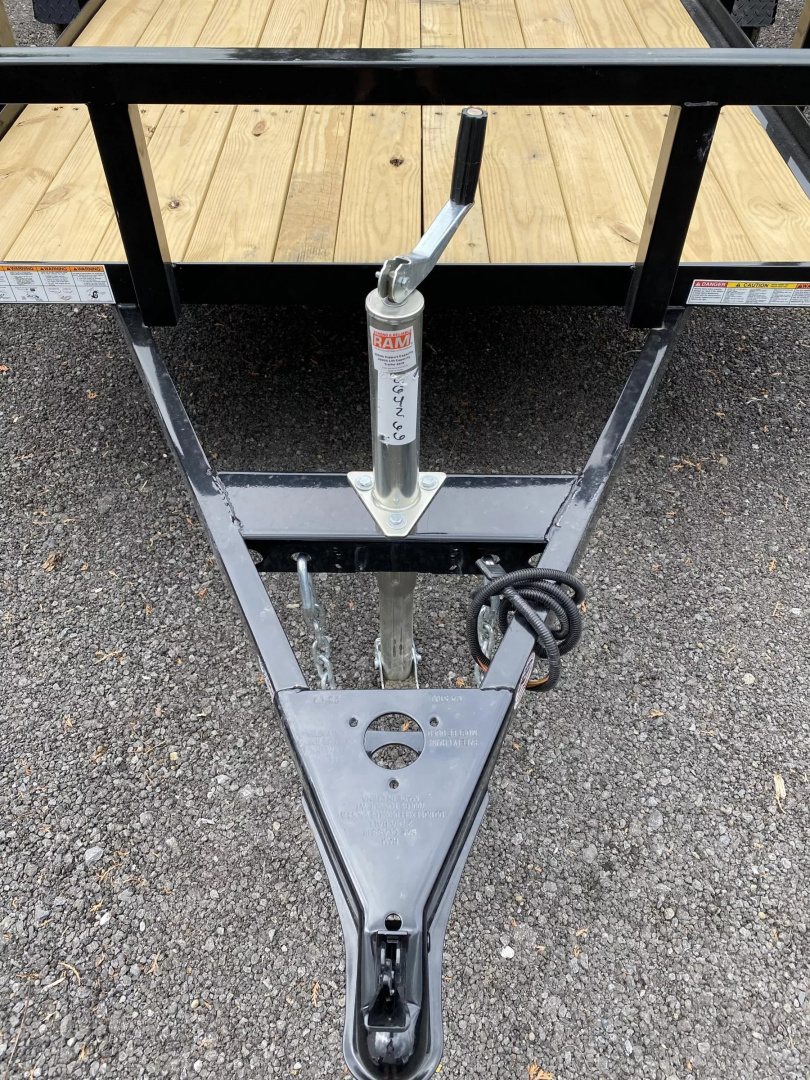 New 2025 Sure-Trac 5X10 Tube Top Utility Trailer