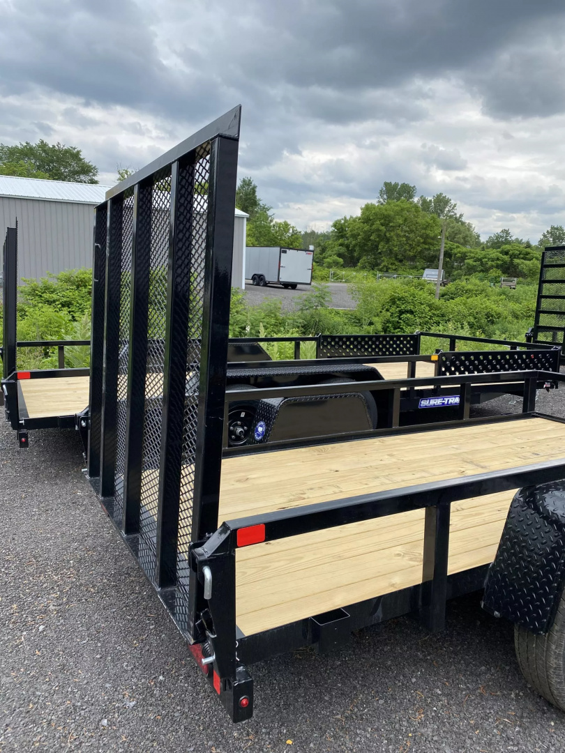 New 2025 Sure-Trac 5X10 Tube Top Utility Trailer