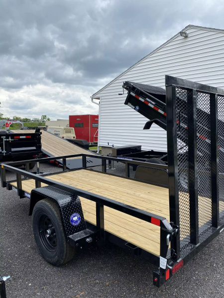 New 2025 Sure-Trac 5X10 Tube Top Utility Trailer