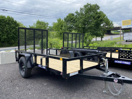 New 2025 Sure-Trac 5X10 Tube Top Utility Trailer