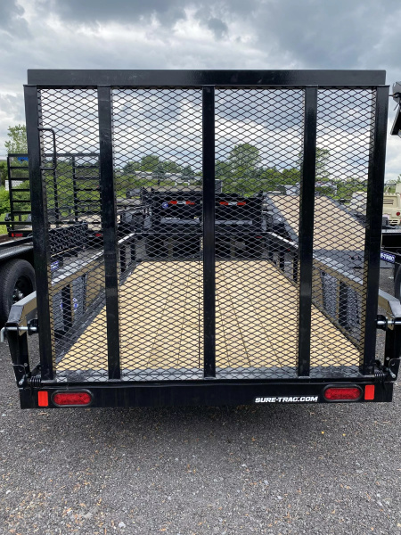 New 2025 Sure-Trac 5X10 Tube Top Utility Trailer