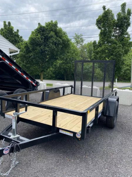 New 2025 Sure-Trac 5X10 Tube Top Utility Trailer