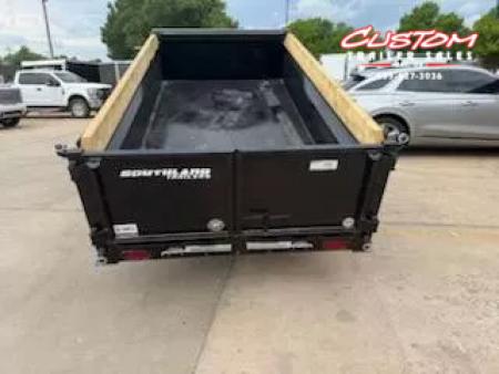 New #131224 2026 SOUTHLAND SL510 5 X 10 SINGLE AXLE 5K BUMPER PULL DUMP W/ SPARE TIRE
