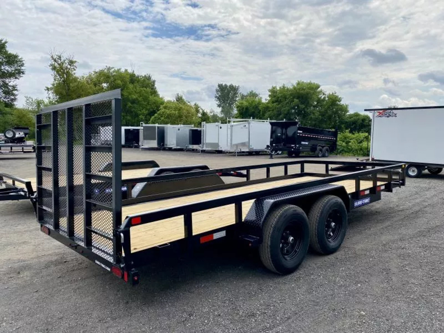 New 2026 Sure-Trac 7X18 Utility Trailer 10K