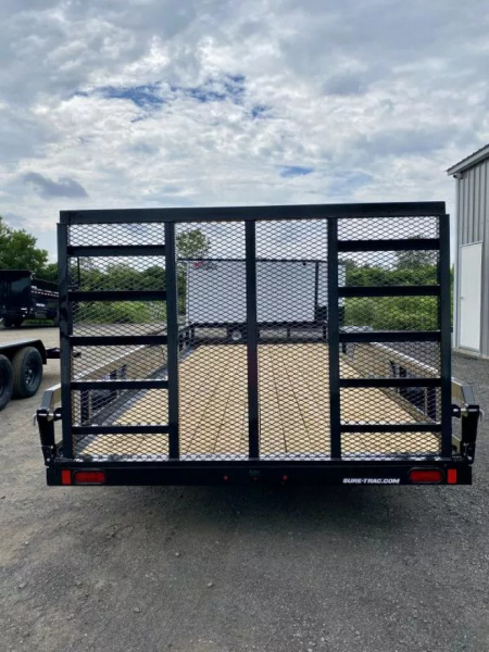 New 2026 Sure-Trac 7X18 Utility Trailer 10K
