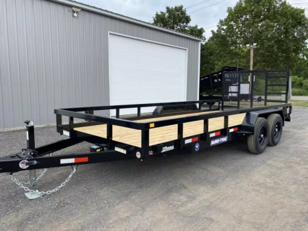 New 2026 Sure-Trac 7X18 Utility Trailer 10K