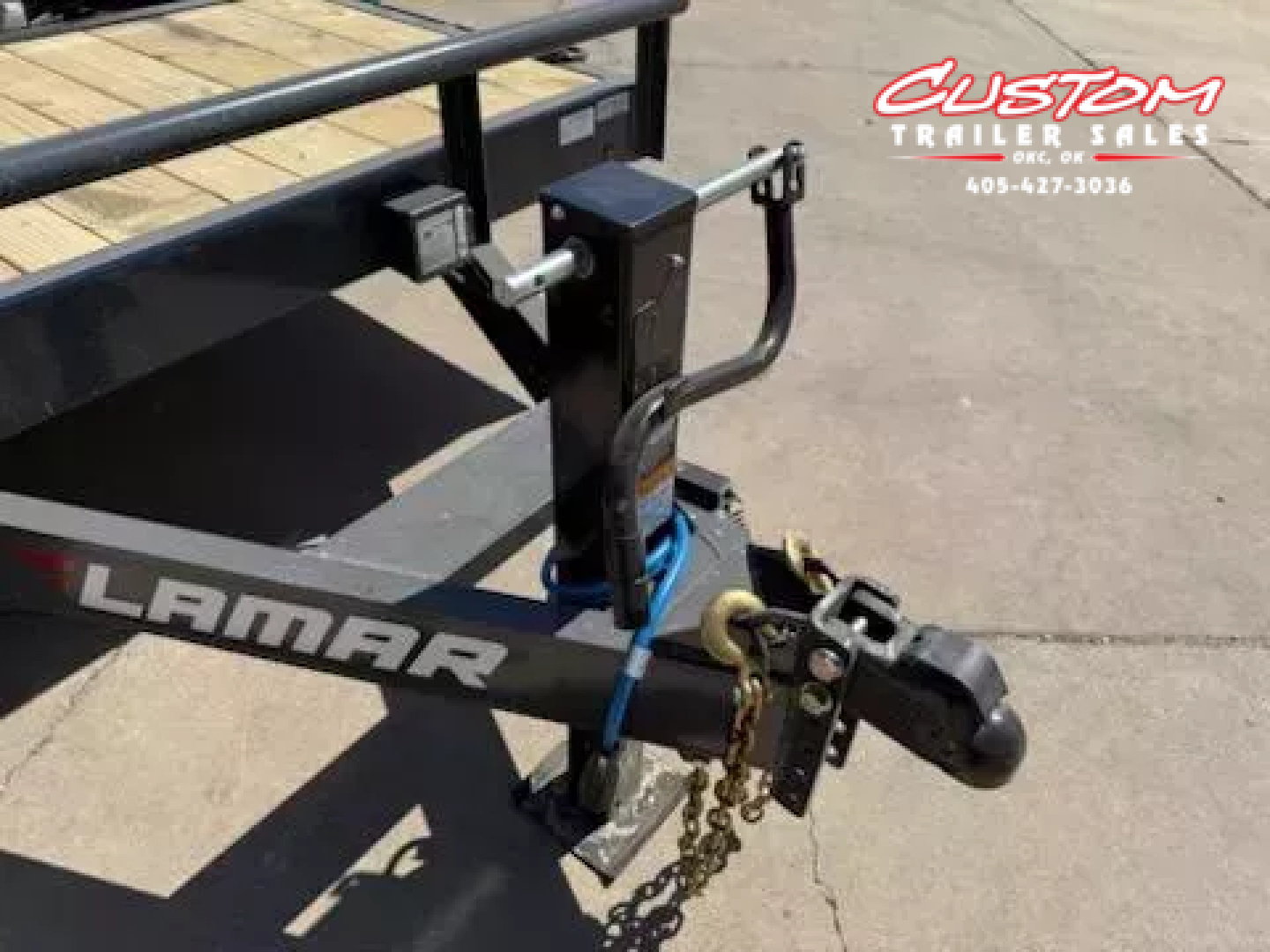 New #141586 2025 LAMAR TD 20 X 83 TANDEM AXLE 14K EQUIPMENT TILT TRAILER