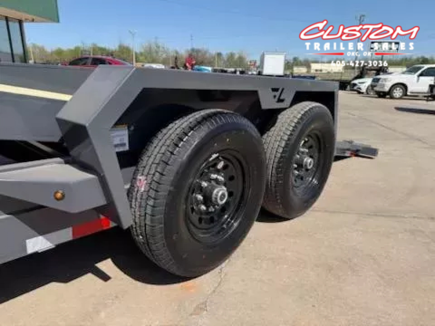 New #141586 2025 LAMAR TD 20 X 83 TANDEM AXLE 14K EQUIPMENT TILT TRAILER