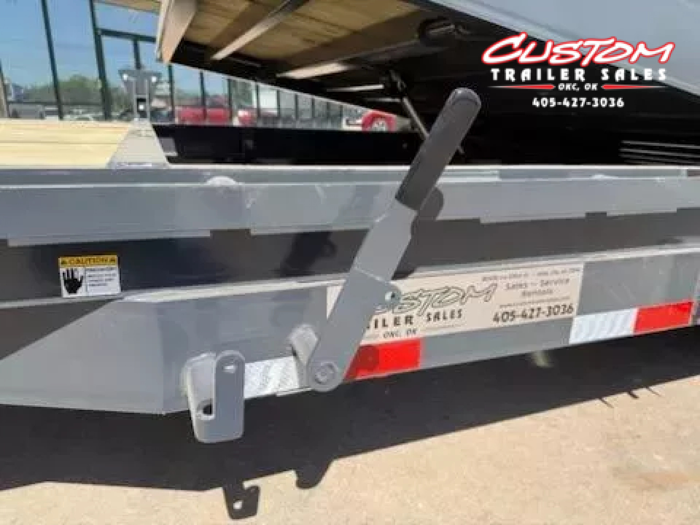 New #141586 2025 LAMAR TD 20 X 83 TANDEM AXLE 14K EQUIPMENT TILT TRAILER