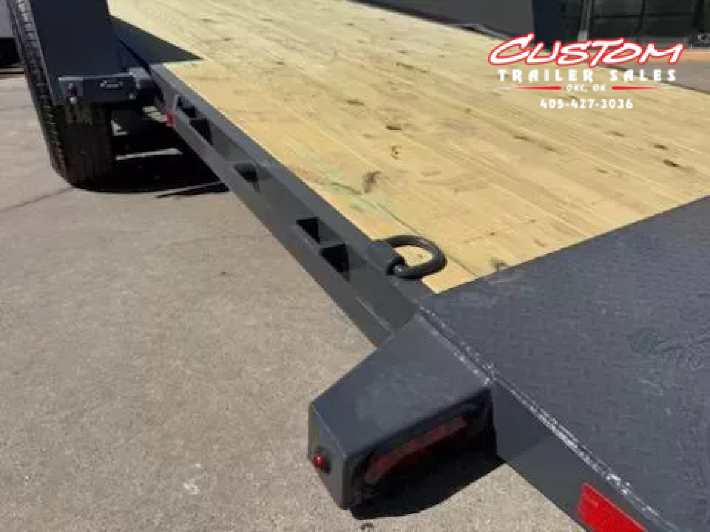New #141586 2025 LAMAR TD 20 X 83 TANDEM AXLE 14K EQUIPMENT TILT TRAILER