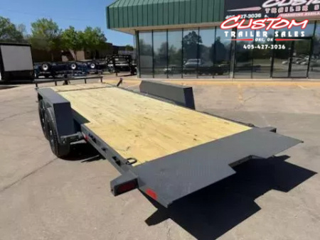 New #141586 2025 LAMAR TD 20 X 83 TANDEM AXLE 14K EQUIPMENT TILT TRAILER