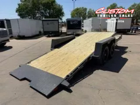 New #141586 2025 LAMAR TD 20 X 83 TANDEM AXLE 14K EQUIPMENT TILT TRAILER