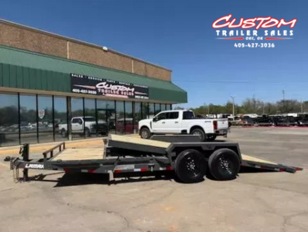 New #141586 2025 LAMAR TD 20 X 83 TANDEM AXLE 14K EQUIPMENT TILT TRAILER