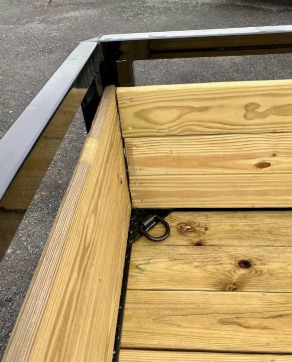 New 2026 Sure-Trac 7X12 Tube Top 3 Board Side Utility Trailer