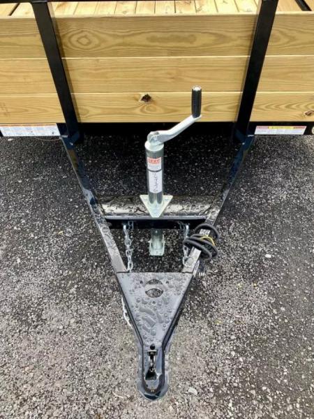 New 2026 Sure-Trac 7X12 Tube Top 3 Board Side Utility Trailer