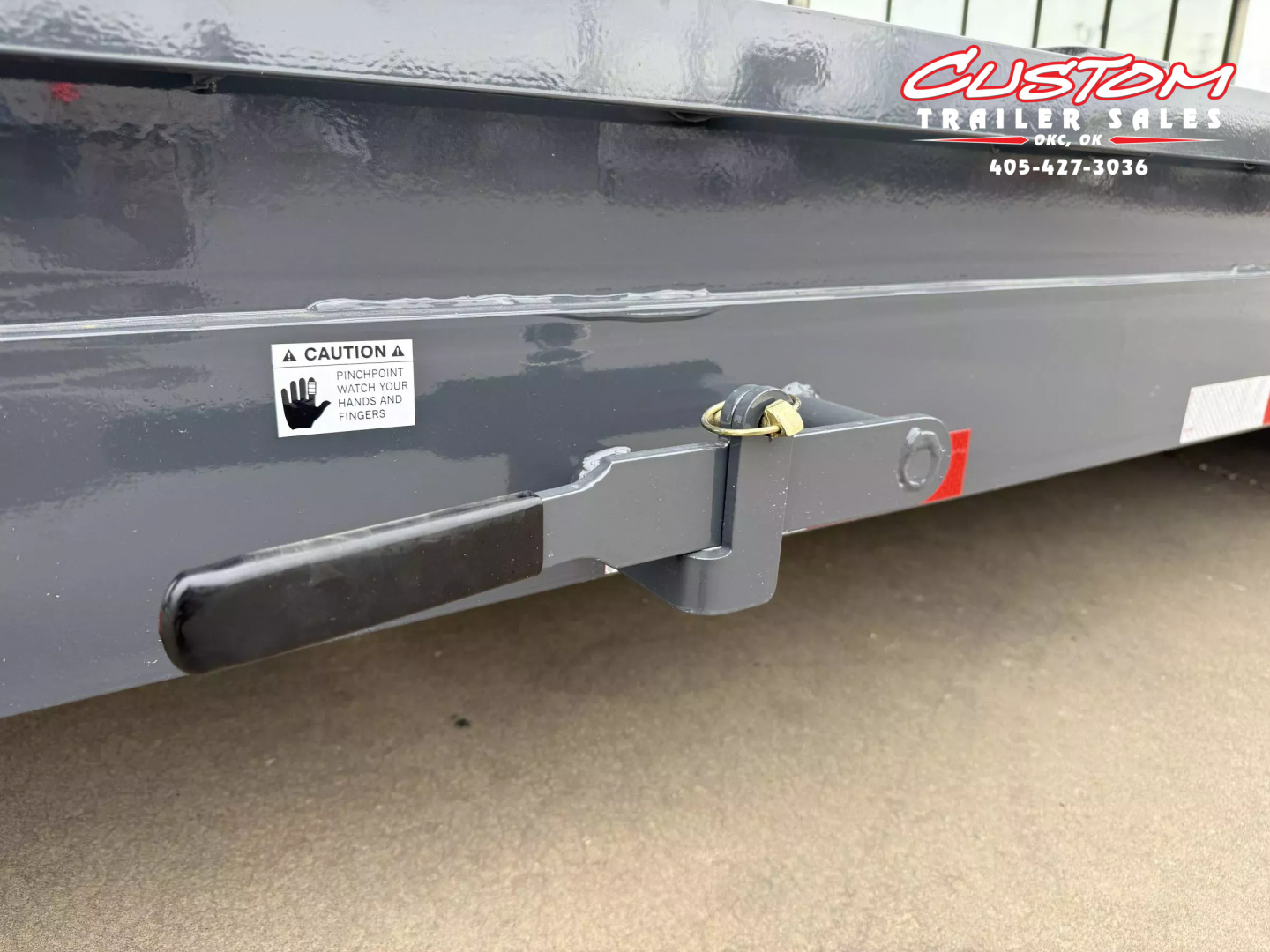 New #143696 2025 LAMAR TD 22 X 83 TANDEM AXLE 14K EQUIPMENT TILT TRAILER