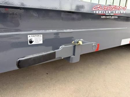 New #143696 2025 LAMAR TD 22 X 83 TANDEM AXLE 14K EQUIPMENT TILT TRAILER