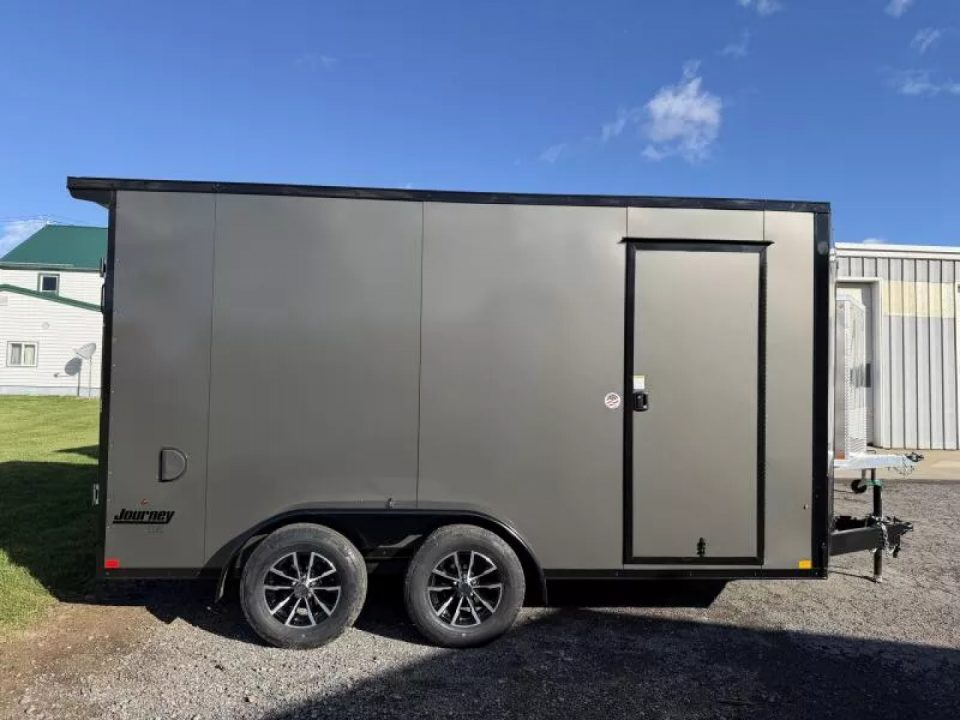 New 2026 Pace American 7X14 Enclosed Motorcycle Trailer