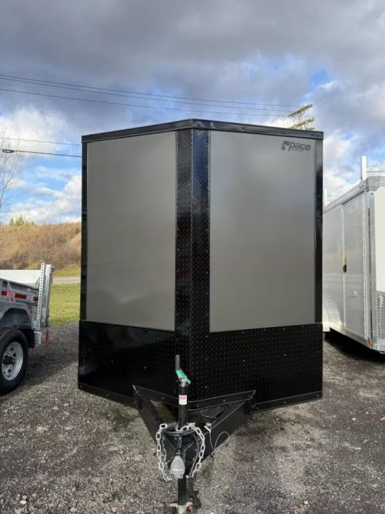 New 2026 Pace American 7X14 Enclosed Motorcycle Trailer