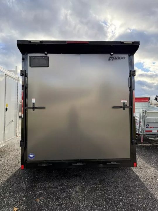 New 2026 Pace American 7X14 Enclosed Motorcycle Trailer