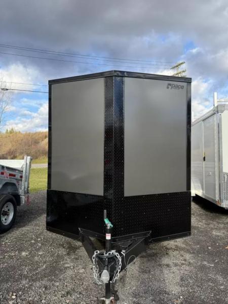 New 2026 Pace American 7X14 Enclosed Motorcycle Trailer