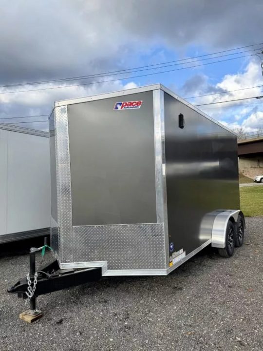 New 2026 Pace American 7X14 Journey Enclosed Trailer 7K
