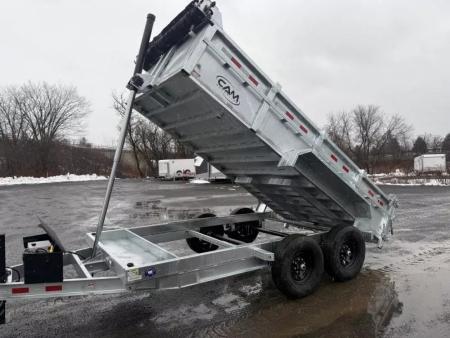 New 2026 Cam Superline Galvanized 7X14 Dump Trailer 14K