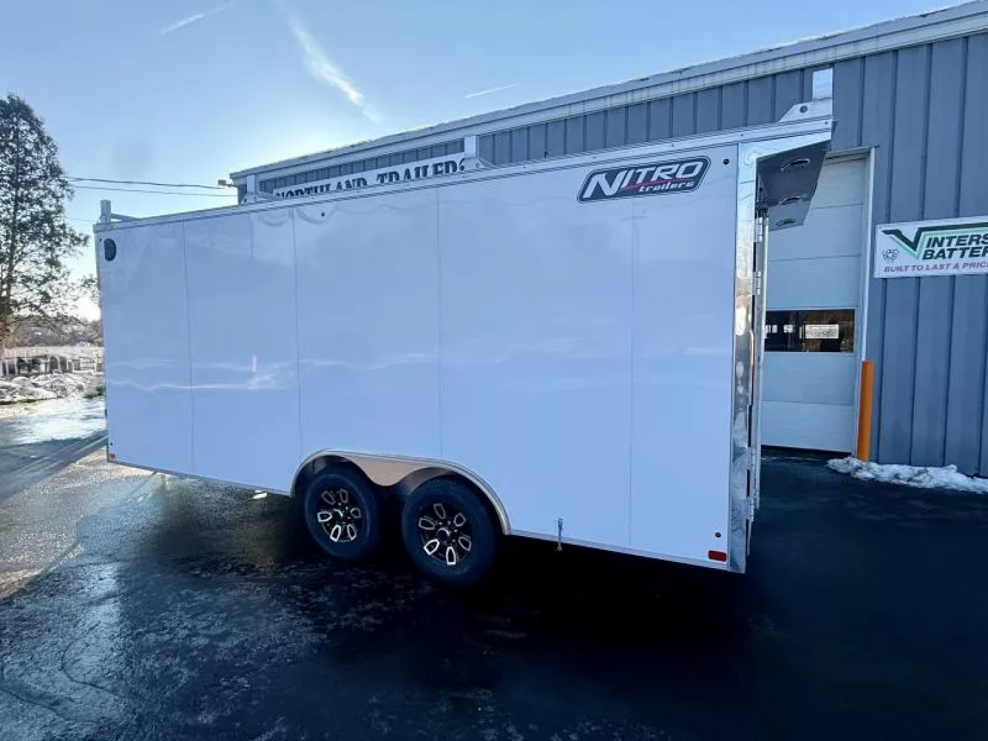 New 2026 Nitro SC 8.5X18 Contractor Enclosed Trailer
