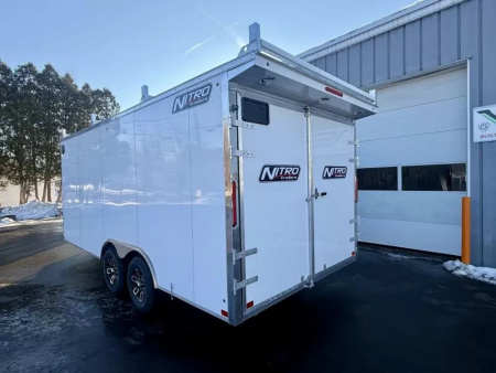 New 2026 Nitro SC 8.5X18 Contractor Enclosed Trailer