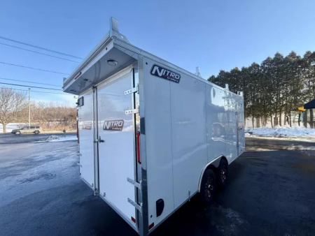 New 2026 Nitro SC 8.5X18 Contractor Enclosed Trailer