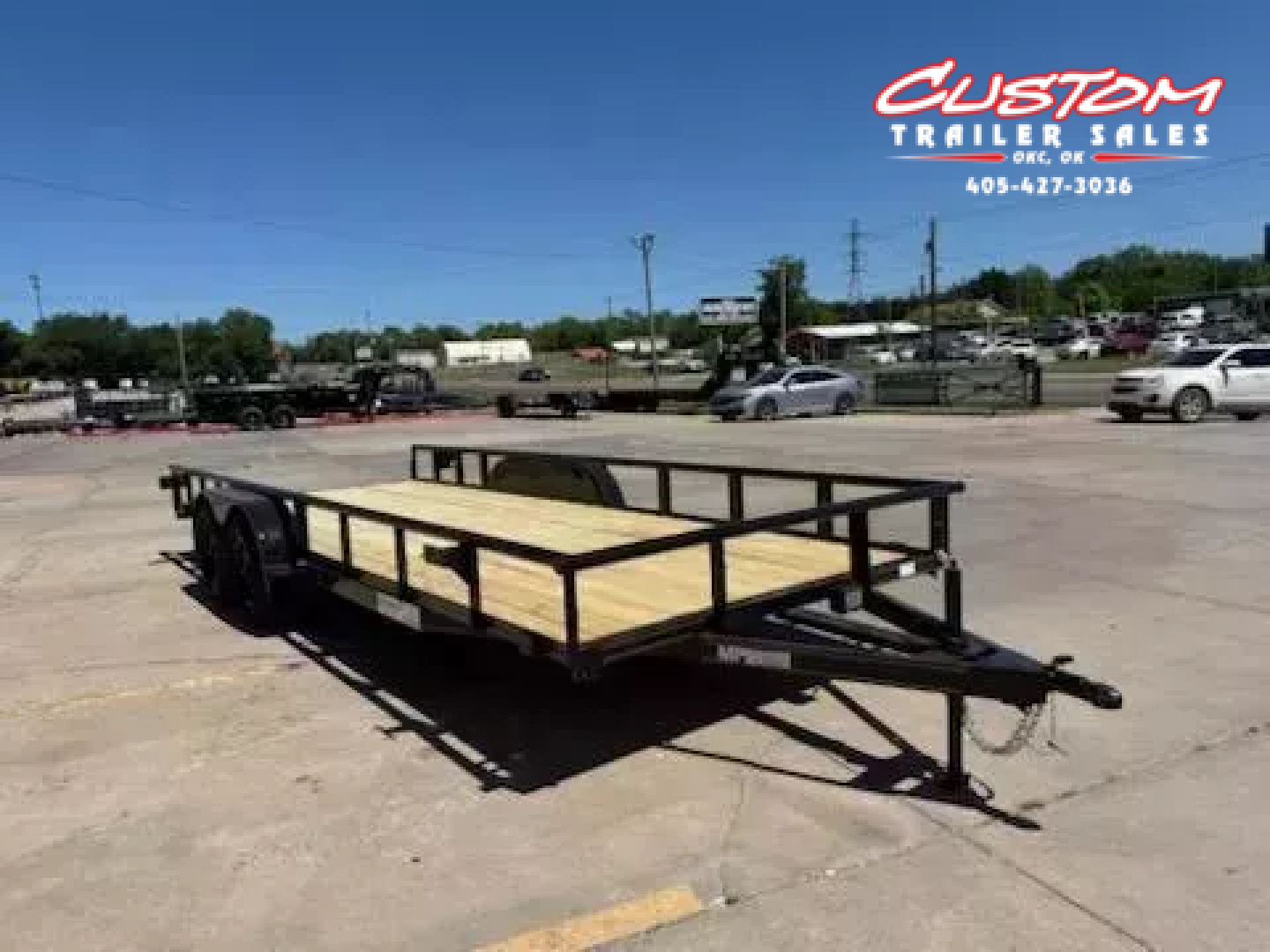 New #144461 2025 MP CUSTOMS 20 X 83 TANDEM AXLE PIPE TOP 7K UTILITY W/ SLIDE IN RAMPS