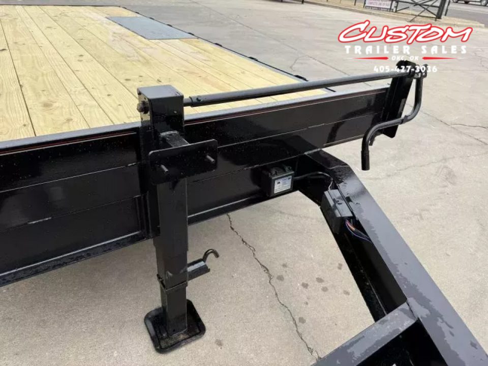 New #144765 2025 MP CUSTOM 16 X 102 TANDEM AXLE 10K DECK OVER W / SLIDE IN RAMPS