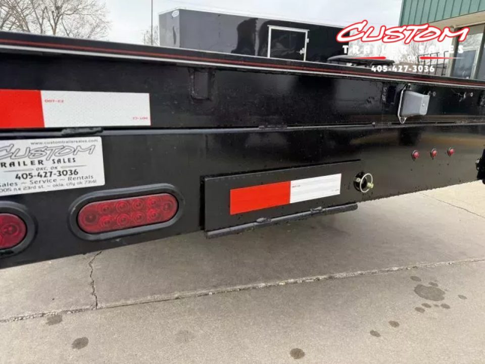 New #144765 2025 MP CUSTOM 16 X 102 TANDEM AXLE 10K DECK OVER W / SLIDE IN RAMPS