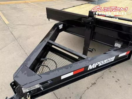 New #144765 2025 MP CUSTOM 16 X 102 TANDEM AXLE 10K DECK OVER W / SLIDE IN RAMPS