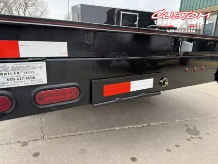 New #144765 2025 MP CUSTOM 16 X 102 TANDEM AXLE 10K DECK OVER W / SLIDE IN RAMPS