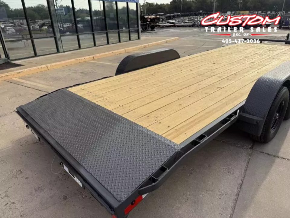 New #147020 2026 LAMAR CC 22 X 83 TANDEM AXLE 10K WOOD FLOOR CAR HAULER