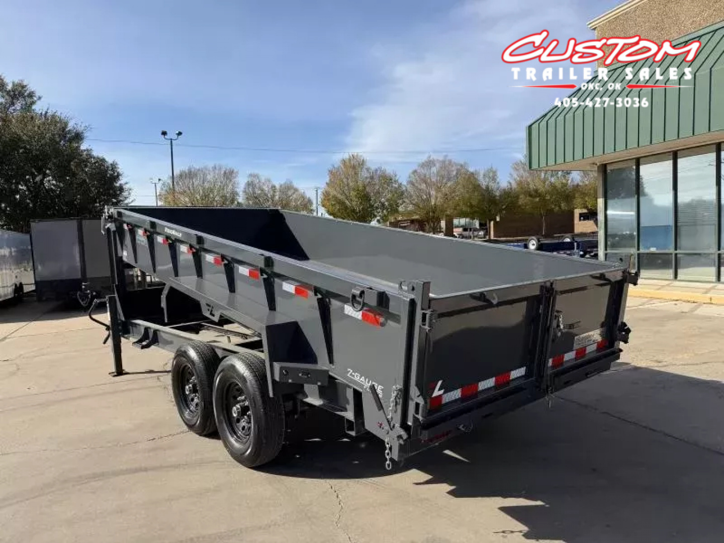New #147492 2026 LAMAR DL 16 X 83 TANDEM AXLE LOW PRO 14K GOOSENECK DUMP W/ 2' SIDES