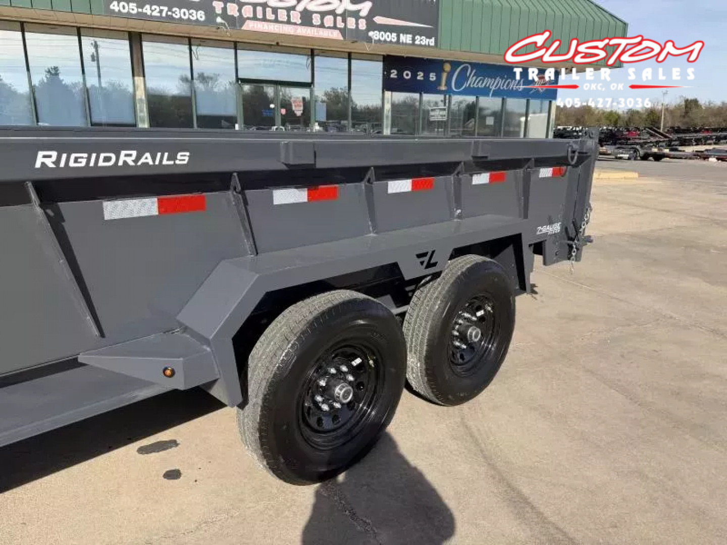 New #147492 2026 LAMAR DL 16 X 83 TANDEM AXLE LOW PRO 14K GOOSENECK DUMP W/ 2' SIDES