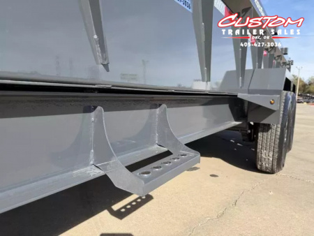 New #147492 2026 LAMAR DL 16 X 83 TANDEM AXLE LOW PRO 14K GOOSENECK DUMP W/ 2' SIDES
