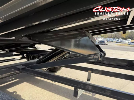 New #147492 2026 LAMAR DL 16 X 83 TANDEM AXLE LOW PRO 14K GOOSENECK DUMP W/ 2' SIDES