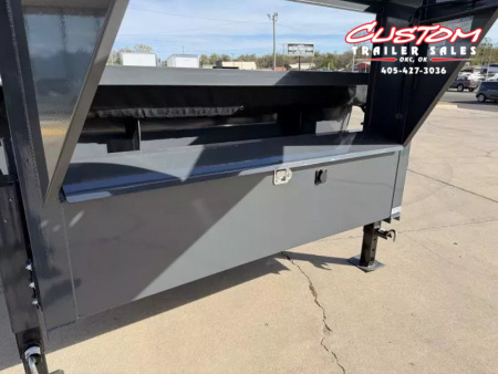 New #147492 2026 LAMAR DL 16 X 83 TANDEM AXLE LOW PRO 14K GOOSENECK DUMP W/ 2' SIDES