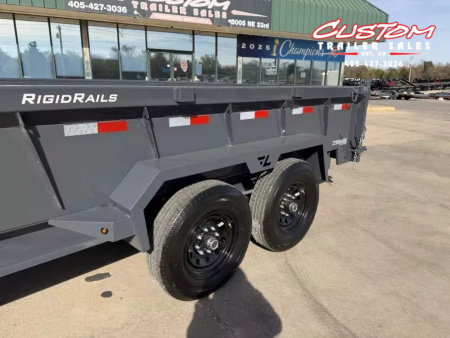 New #147492 2026 LAMAR DL 16 X 83 TANDEM AXLE LOW PRO 14K GOOSENECK DUMP W/ 2' SIDES