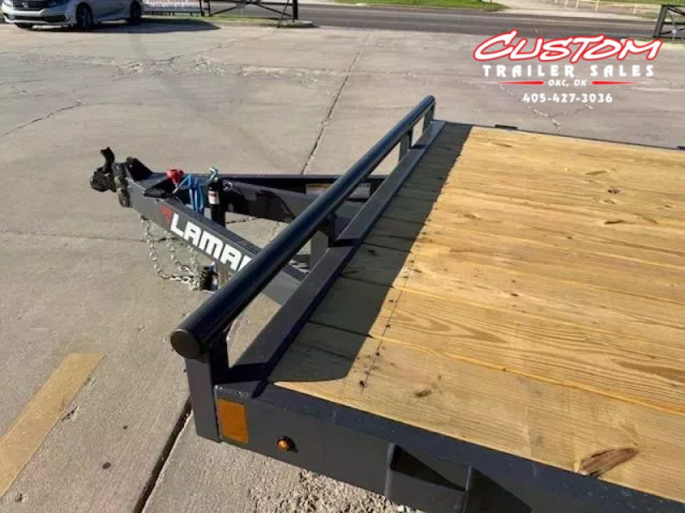 New #148126 2026 LAMAR CE 22 X 83 TANDEM AXLE 7K WOOD FLOOR CAR HAULER