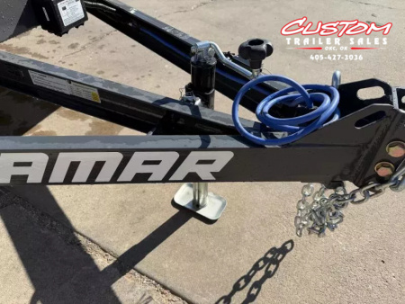 New #148154 2026 LAMAR UC 16 X 83 TANDEM AXLE SQUARE TUBE TOP 7K UTILITY W/ REAR RAMP GATE