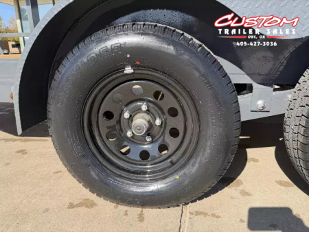 New #148154 2026 LAMAR UC 16 X 83 TANDEM AXLE SQUARE TUBE TOP 7K UTILITY W/ REAR RAMP GATE