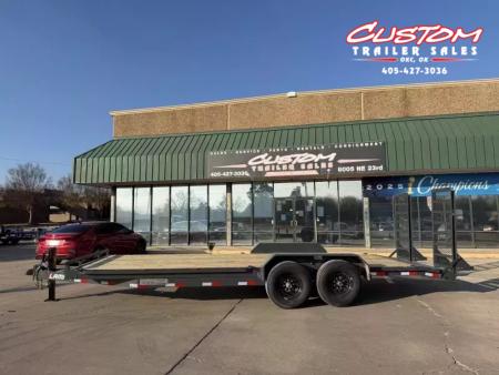 New #148507 2026 LAMAR H6 22 X 83 TANDEM AXLE 14K EQUIPMENT HAULER W/ STAND UP RAMPS