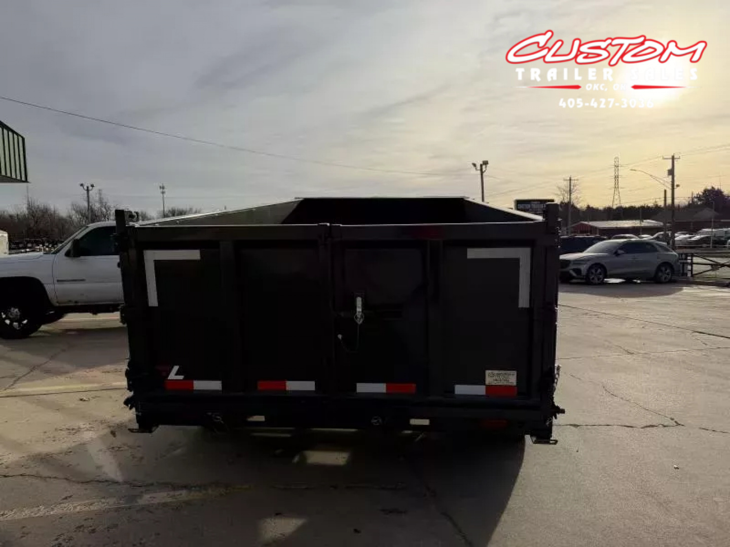 New #150304 2026 LAMAR DL 14 X 83 TANDEM AXLE LOW PRO 14K BUMPER PULL DUMP W/ 3' SIDES