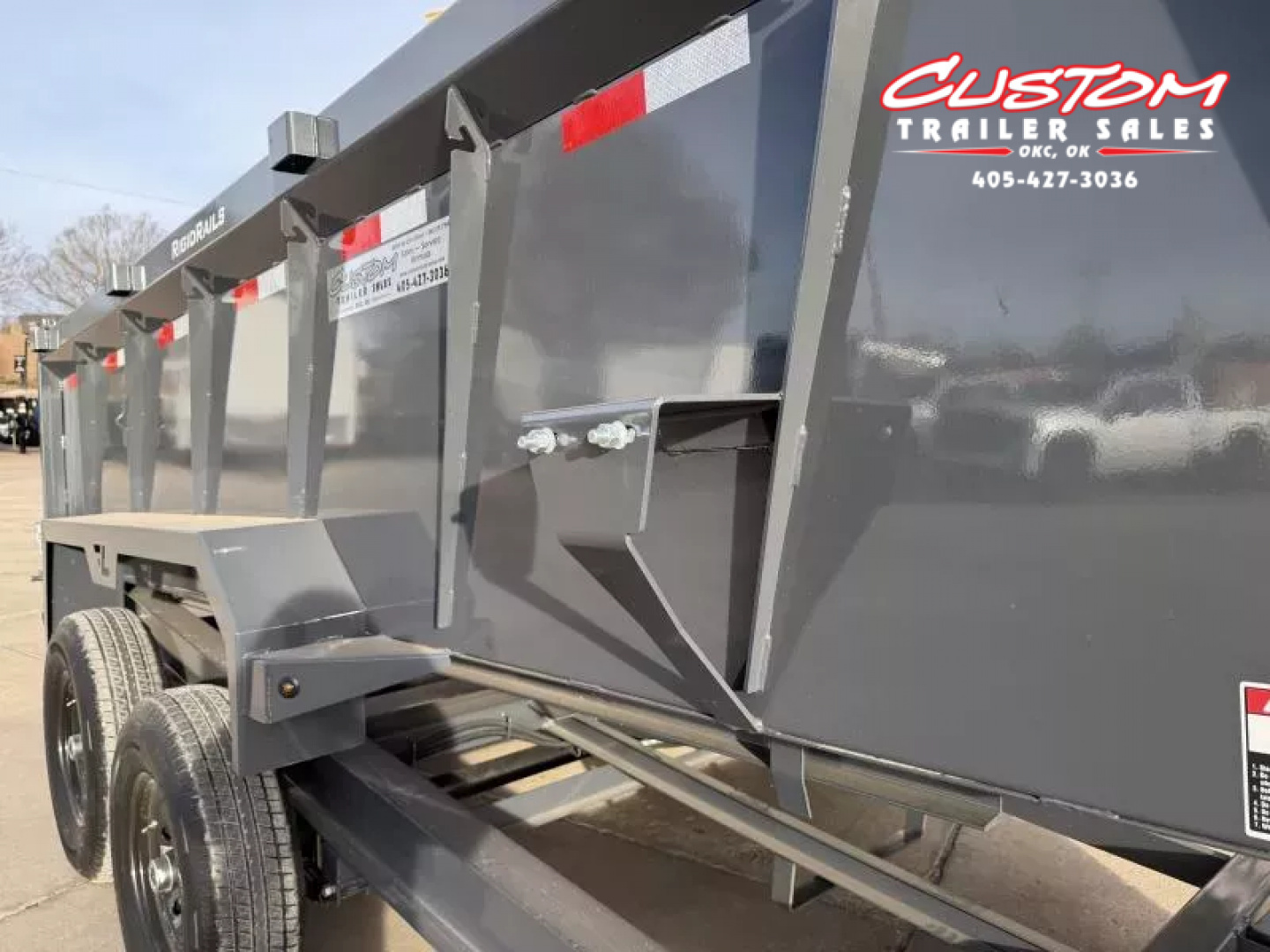 New #150304 2026 LAMAR DL 14 X 83 TANDEM AXLE LOW PRO 14K BUMPER PULL DUMP W/ 3' SIDES