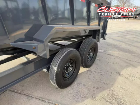 New #150304 2026 LAMAR DL 14 X 83 TANDEM AXLE LOW PRO 14K BUMPER PULL DUMP W/ 3' SIDES